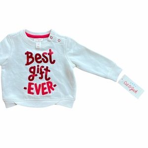Girls Cat & Jack Best Gift Ever Long Sleeve